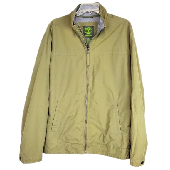 Timberland Other - Timberland Men's light jacket army green zip up LG
